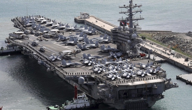 Avion militar american,  prăbușit în Marea Filipinelor - ussronaldreagantw-1511425476.jpg