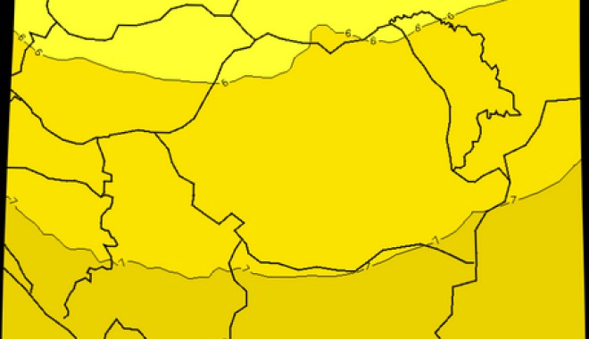 Liber la plajă! Nivel scăzut de radiații ultraviolete - uv-1344503938.jpg