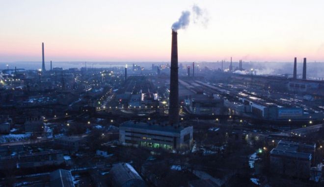 Uzina Azovstal din Mariupol, pregătită pentru apărare - uzinaucraina-1650290857.jpg
