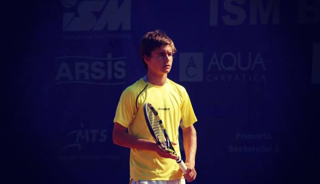 Tenis: Juniorul Valentin Popescu s-a calificat în semifinalele turneului ITF din Egipt - valentinsursafrtro-1423132662.jpg