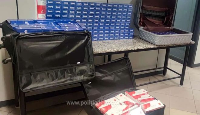 Vameșii din Aeroportul Otopeni au confiscat 12.000 de țigarete - vamesiidinaeroportulotopeniaucon-1667318798.jpg
