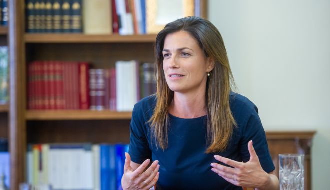 Varga Judit (Ungaria): România face o treabă extraordinară în ceea ce priveşte paza graniţelor; ar fi meritat aderarea la Schengen - vargajuditbelo15-1673106561.jpg