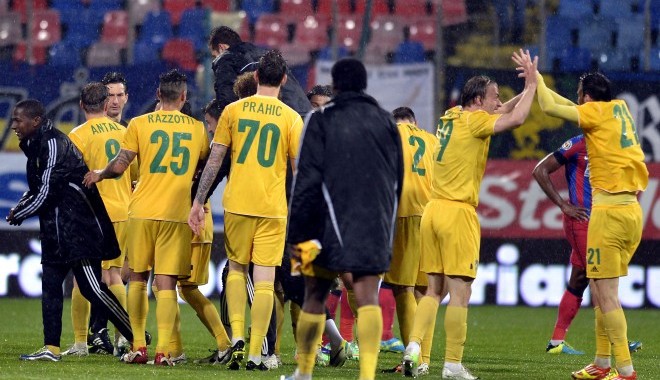 Steaua, învinsă de FC Vaslui, scor 1-0, în etapa a XXVII-a a Ligii I - vaslui-1397390135.jpg