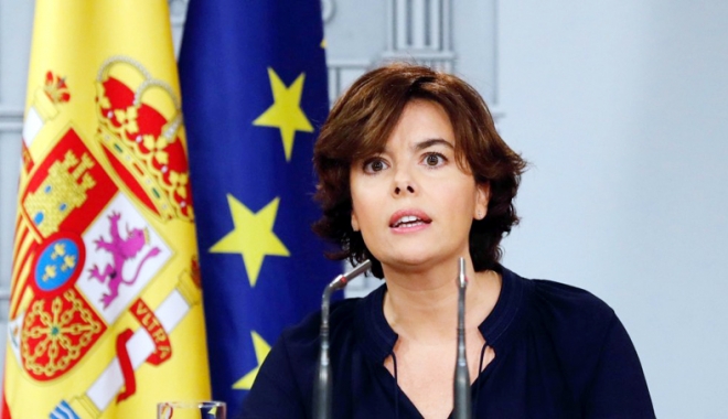 Vicepremierul spaniol: 