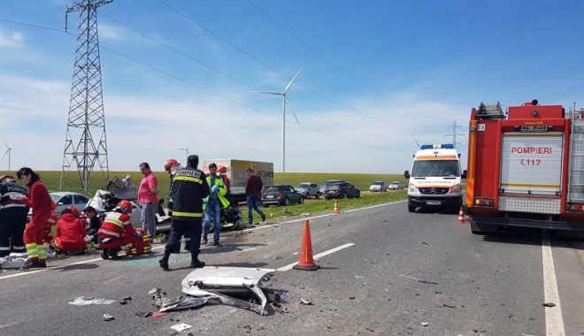 GRAV ACCIDENT RUTIER LA CONSTANȚA. UN OM A MURIT! - vicitme-1498472524.jpg