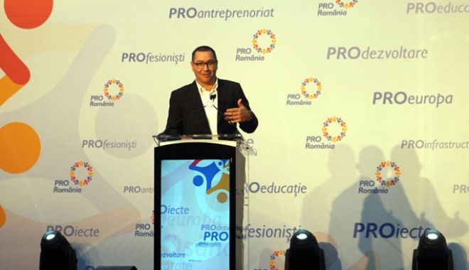 Victor Ponta, ales președinte al Pro România. 
