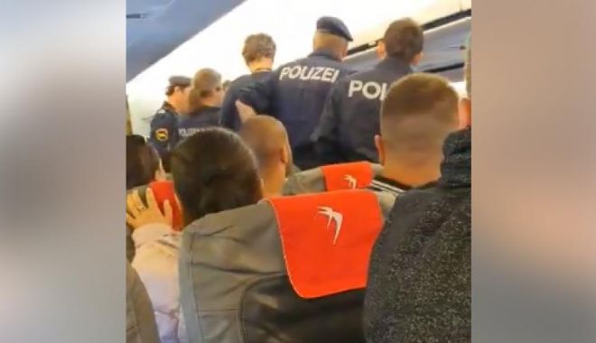 Un avion a aterizat de urgență la Viena, după ce un pasager român a bătut o stewardesă - viena-1569580789.jpg