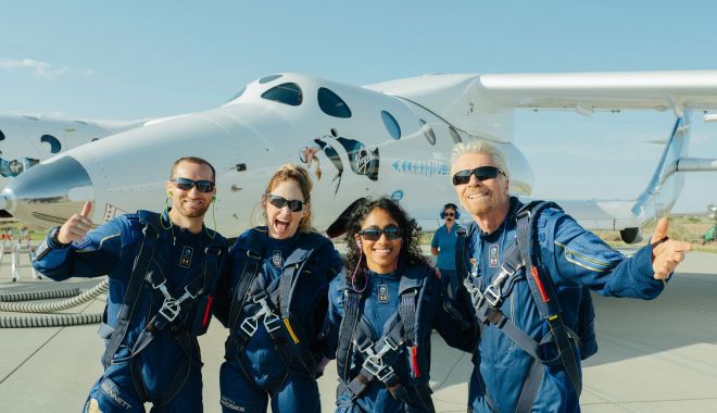 Primul zbor, al companiei de turism spațial Virgin Galactic, a decolat în Statele Unite - virgin-1688057341.jpg