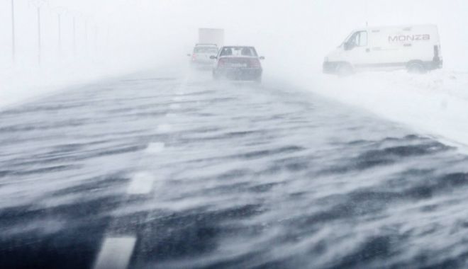 Cod roșu de viscol emis de meteorologi pentru această seară, în zona de munte - viscol-1642438892.jpg