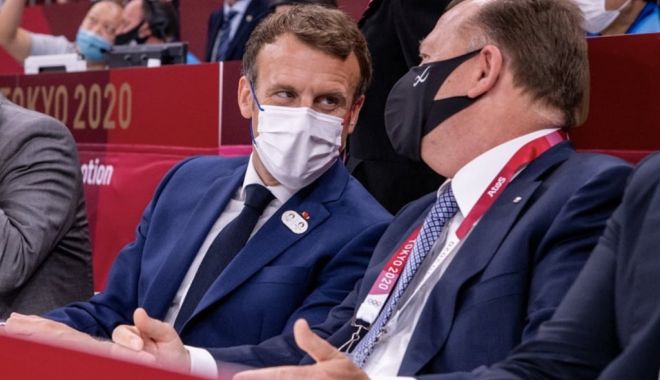 Marius Vizer, vizită neașteptată din partea lui Emmanuel Macron - vizer-1627123704.jpg