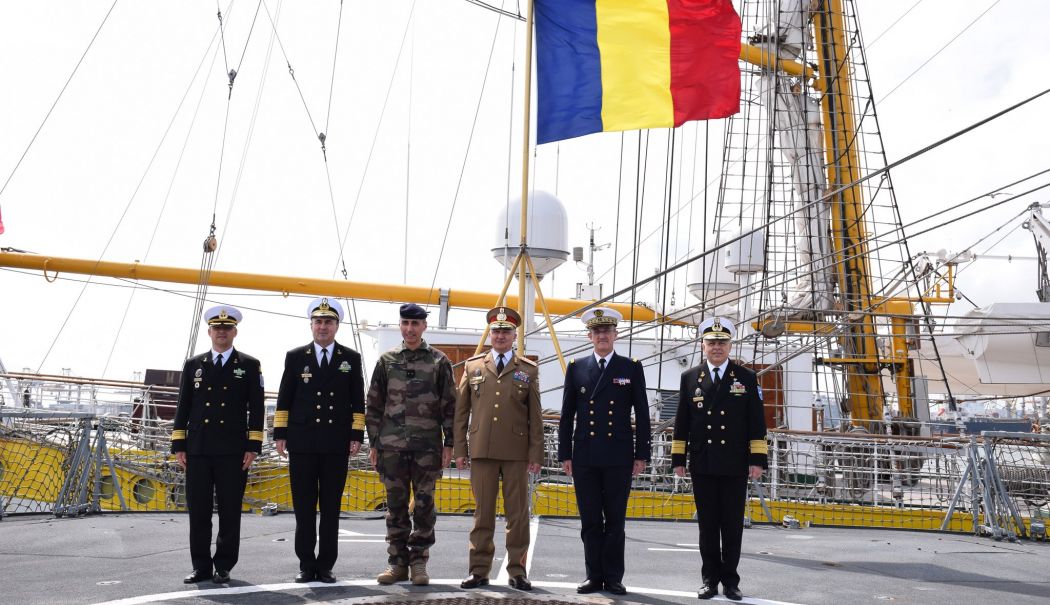 Șeful Statului Major al Forțelor Navale Franceze, în vizită la Constanța