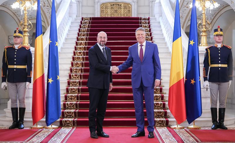 Preşedintele Consiliului European, primit la Palatul Cotroceni