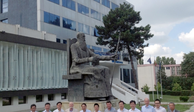 Delegație din Shanghai, la Universitatea 