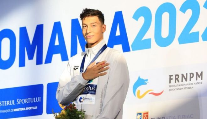 Vlad Stancu, medalie de aur la Campionatul European de înot pentru juniori