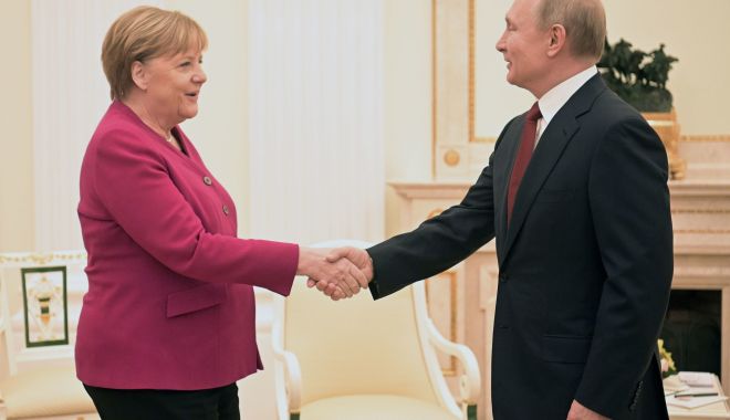Vladimir Putin și Angela Merkel, discuții la Kremlin despre Iran, Libia și Siria - vladimir-1578866739.jpg