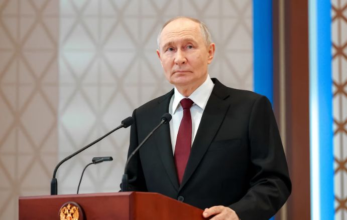 Foto - Vladimir Putin: „Rusia va învinge Ucraina pe teren, dar este gata de un acord prin mijloace pașnice“