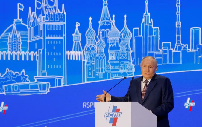 Foto - Vladimir Putin promite să asigure securitatea Rusiei în fața intensificării atacurilor ucrainene