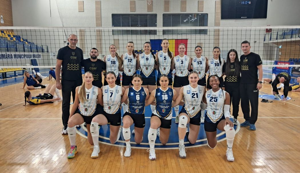 Înfrângere pentru voleibalistele de la CSM Constanţa în prima etapă din campionat - volei-csm-1760861571.jpg