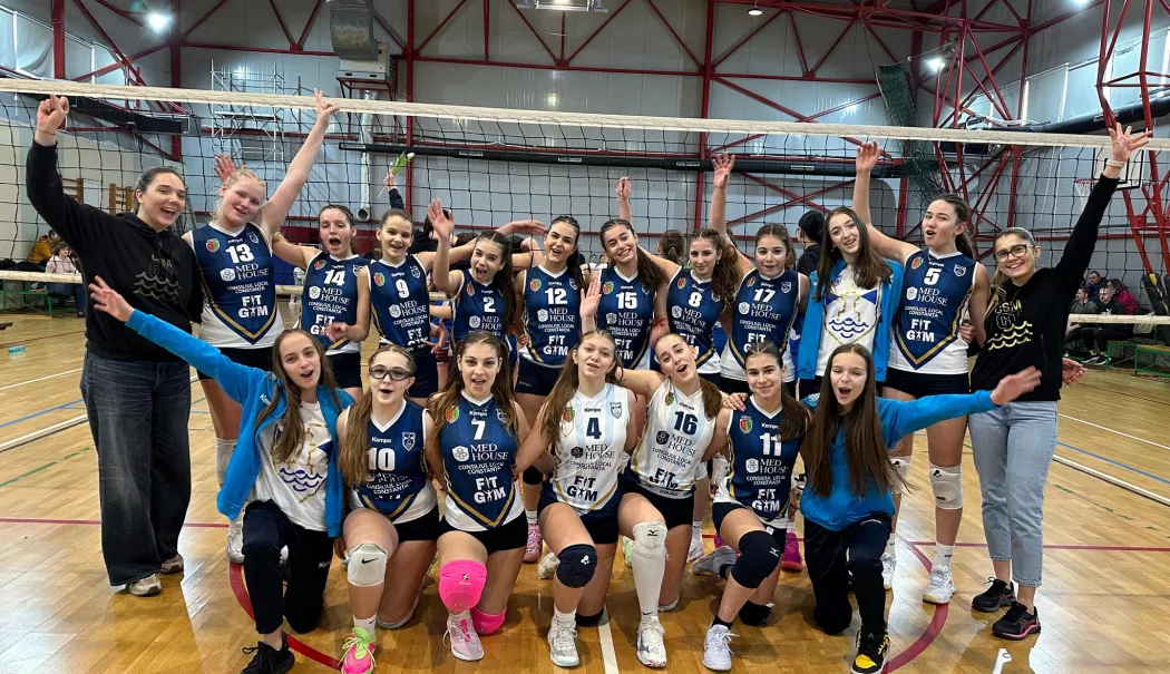 Parcurs excelent pentru echipa de volei-speranțe a celor de la CSM Constanța - volei-csm-junioare-1772523911.webp