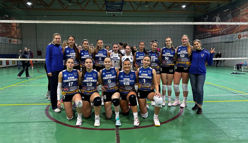 Voleibaliștii juniori de la CSM Constanța, noi victorii în Campionatele Naționale - volei-csm-juniori-1763988293.jpg