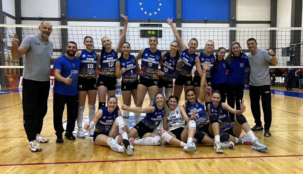 Voleibalistele constănţene, succes surprinzător la Târgovişte - volei-csm1-1730364019.jpg