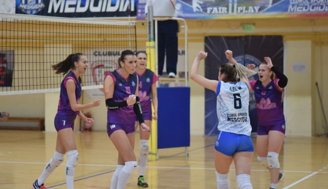 Voleibalistele de la CS Medgidia, victorie în deplasare, cu Rapid - voleibalistele-1574627971.jpg