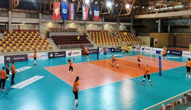 Volei / CSM Târgovişte, învinsă de Beziers Angels în sferturile Cupei CEV - voleicev1012-1607603177.jpg