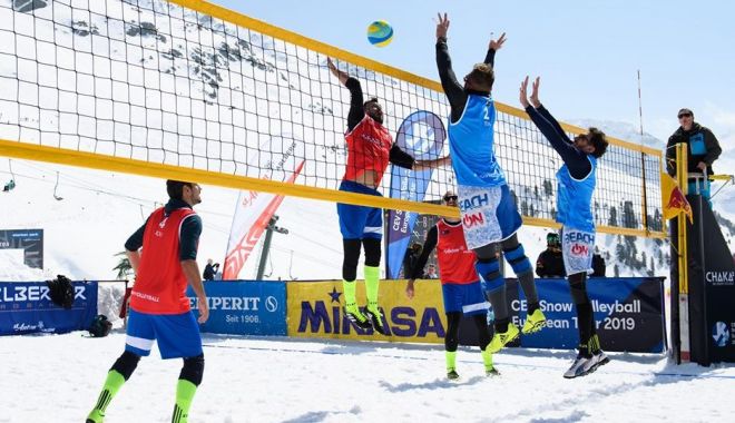 A început Campionatul Naţional de Volei pe zăpadă - voleizapada-1612549636.jpg