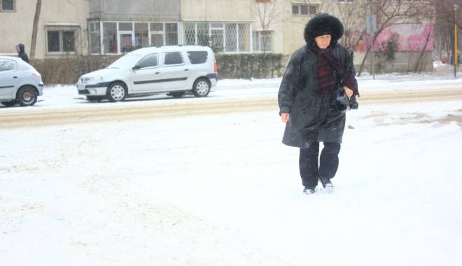Cod galben de viscol, la Constanța. Trei localități sunt încă lipsite de apă rece - vreme-1453112807.jpg