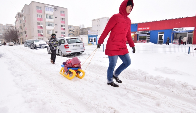Ninsori  în averse și ger,  la Constanța - vremeaiarnazapada23-1484673635.jpg