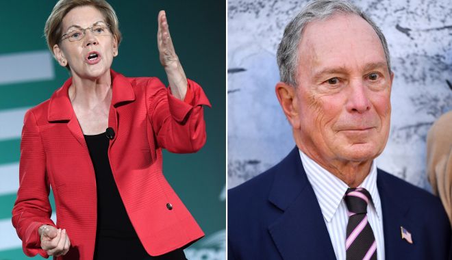 Warren îl acuză pe Bloomberg că încearcă să cumpere alegerile prezidențiale - warren-1574785195.jpg