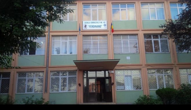 Porți deschise, în acest week-end, la Școala Gimnazială nr. 43 „Ferdinand”