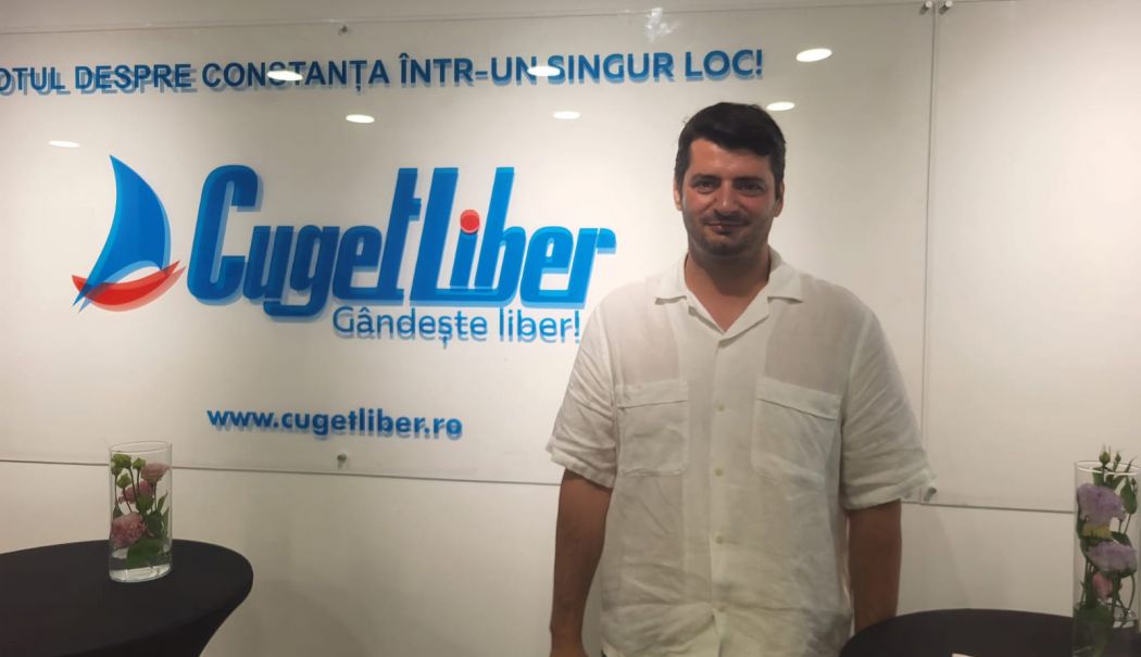 Porţi Deschise la "Cuget Liber" - "Antena 3 Constanţa" / Mihai Ochiuleţ: "Vă felicit pentru tot ceea ce aţi făcut, ţineţi-o tot aşa"