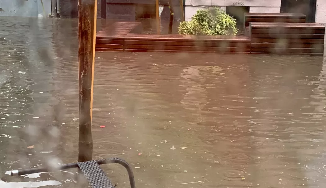 Furtuna a făcut prăpăd în Constanța. Mai multe zone din oraș au fost inundate