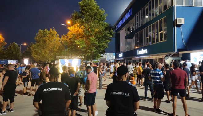 Meci cu casa închisă, la Constanţa! Jandarmeria, în misiune: 