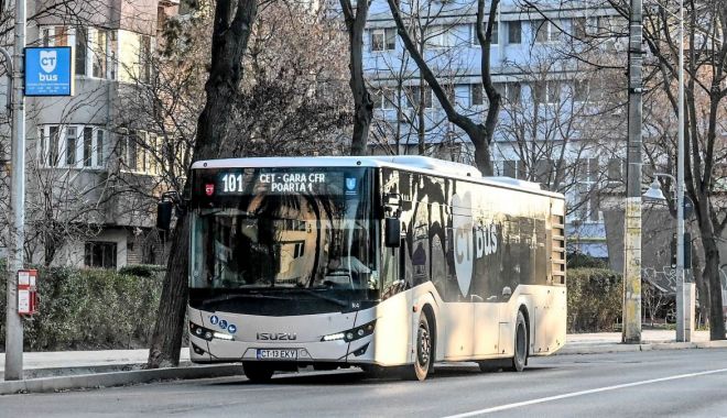 Autobuzele liniilor 101, 101M, 5-40 și 13 circulă astăzi deviat