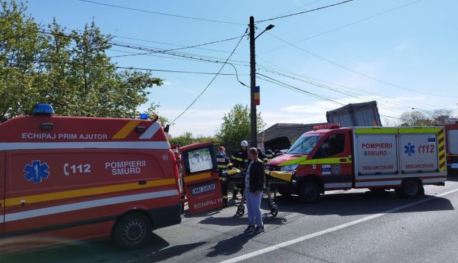 ACCIDENT RUTIER GRAV la Sibioara, între un TIR și un autoturism: DOUĂ PERSOANE DECEDATE!