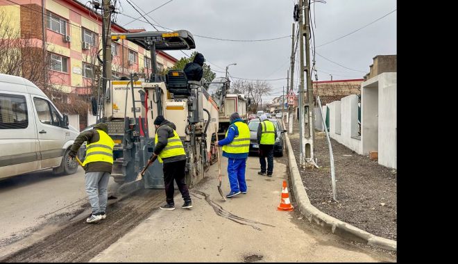 Strada Pictor Nicolae Grigorescu din cartierul Anadalchioi a intrat în reabilitare