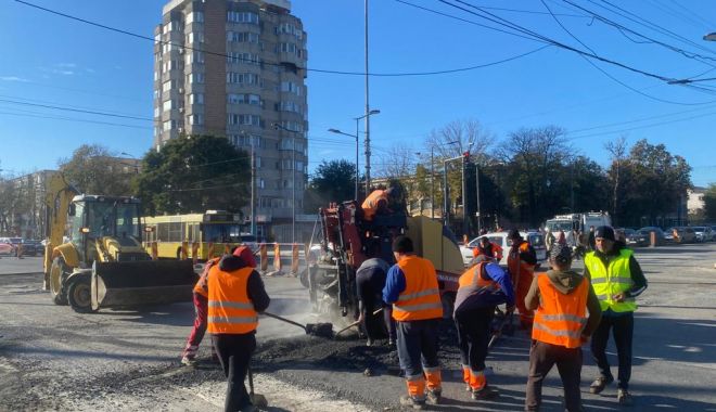 Două zile de restricții de trafic la intersecția bulevardului 1 Decembrie 1918 cu bulevardul I. C. Brătianu - x-asfaltare-2-1700136511.jpeg