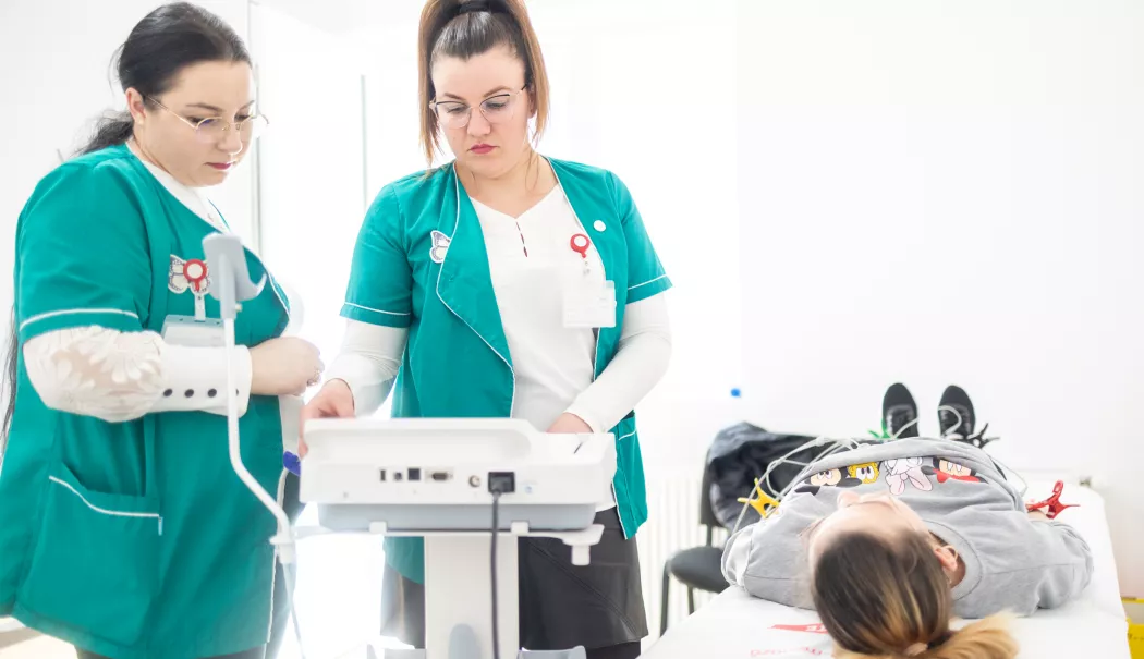 Foto - Cabinetele de medicină de familie din județul Constanța, dotate cu aparatură modernă