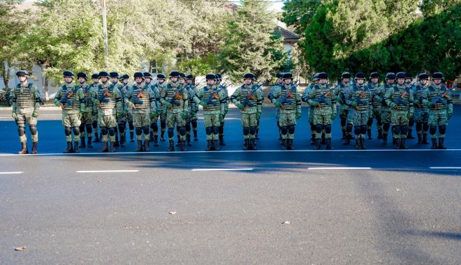 Ceremonie de repatriere a Detașamentului de Apărare Antiaeriană, rotația a XIII-a, „Gheparzii de Fier”