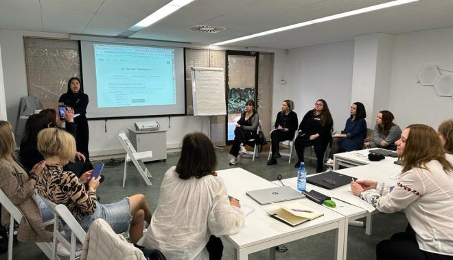 Patru profesori ai Colegiului ”Mircea” au participat la un curs în Barcelona