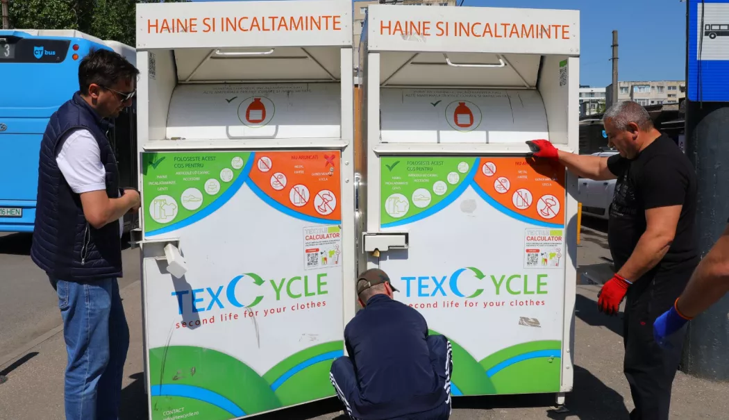 Primăria Constanța instalează containere pentru colectarea hainelor uzate