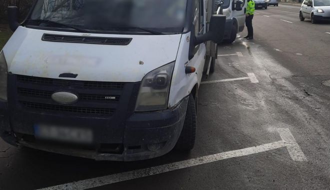 Controale în trafic, la Constanţa! Vizate au fost vehiculele destinate transportului de mărfuri