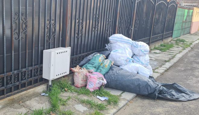 Depozitarea ilegală a deșeurilor pe domeniul public, sancționată de polițiștii locali