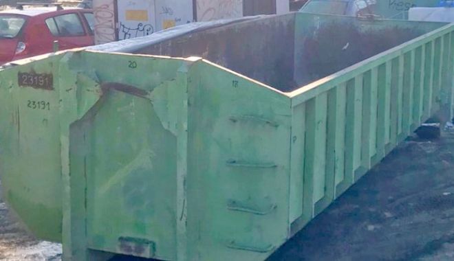 Containerele pentru colectarea deşeurilor voluminoase se găsesc în trei cartiere constănţene