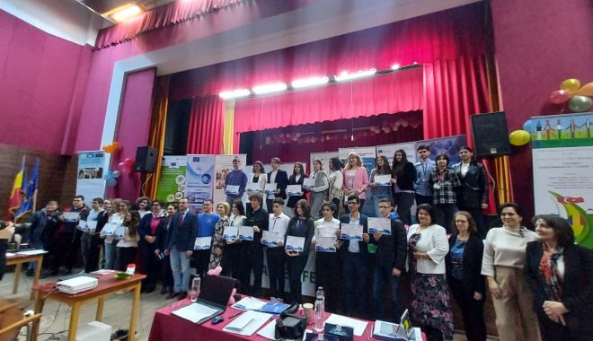 Proiectele a două licee teoretice constănțene, calificate la etapa națională ”Made for Europe”