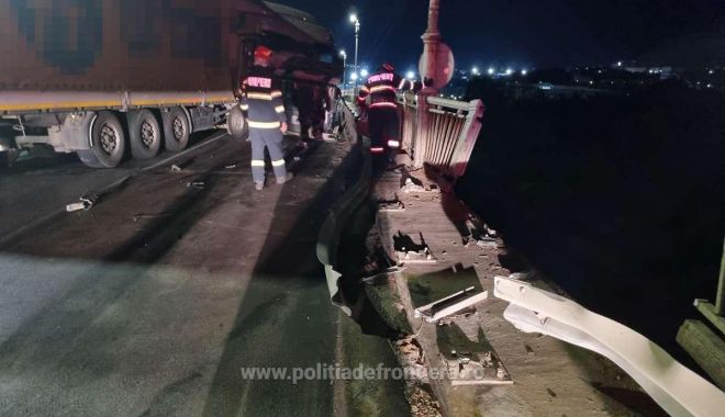 ACCIDENT RUTIER la Giurgiu. Polițiștii de frontieră recomandă folosirea altor puncte de trecere a graniței - x-frontiera-giurgiu-1692777616.jpg