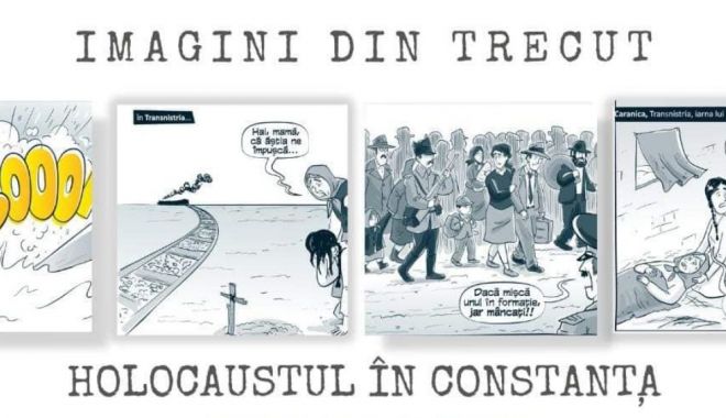 Expoziție de bandă desenată – „Imagini din trecut. Holocaustul în Constanța”, la Muzeul de Istorie - x-imagini-din-trecut-1695989315.jpg