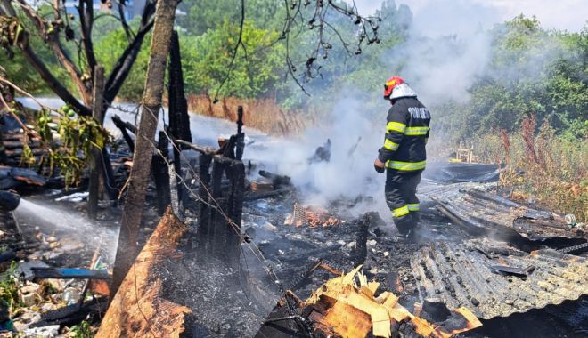 VIDEO. ALERTĂ în zona Campus: FLĂCĂRI MISTUITORE au distrus o baracă - x-incendiu-baraca-1687941684.jfif